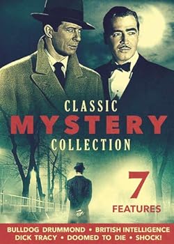 DVD 7-Feature Classic Mystery Collection Book