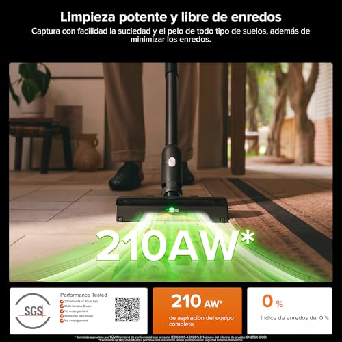 Miniatura 4 de roborock H60 Hub Ultra Aspiradora sin Cable con Base de Vaciado Automático