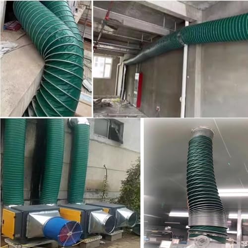 Tuyau de ventilation flexible pour conduits de 20 à 35,5 cm vert - 7