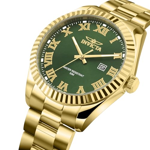Image of Invicta Specialty Quartz Green Dial Analog Watch for Men - 48548