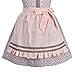 Sunny Fashion Girl Dress Pink German Dirndl Oktoberfest Beer Outfit Bavarian Festival Size 10
