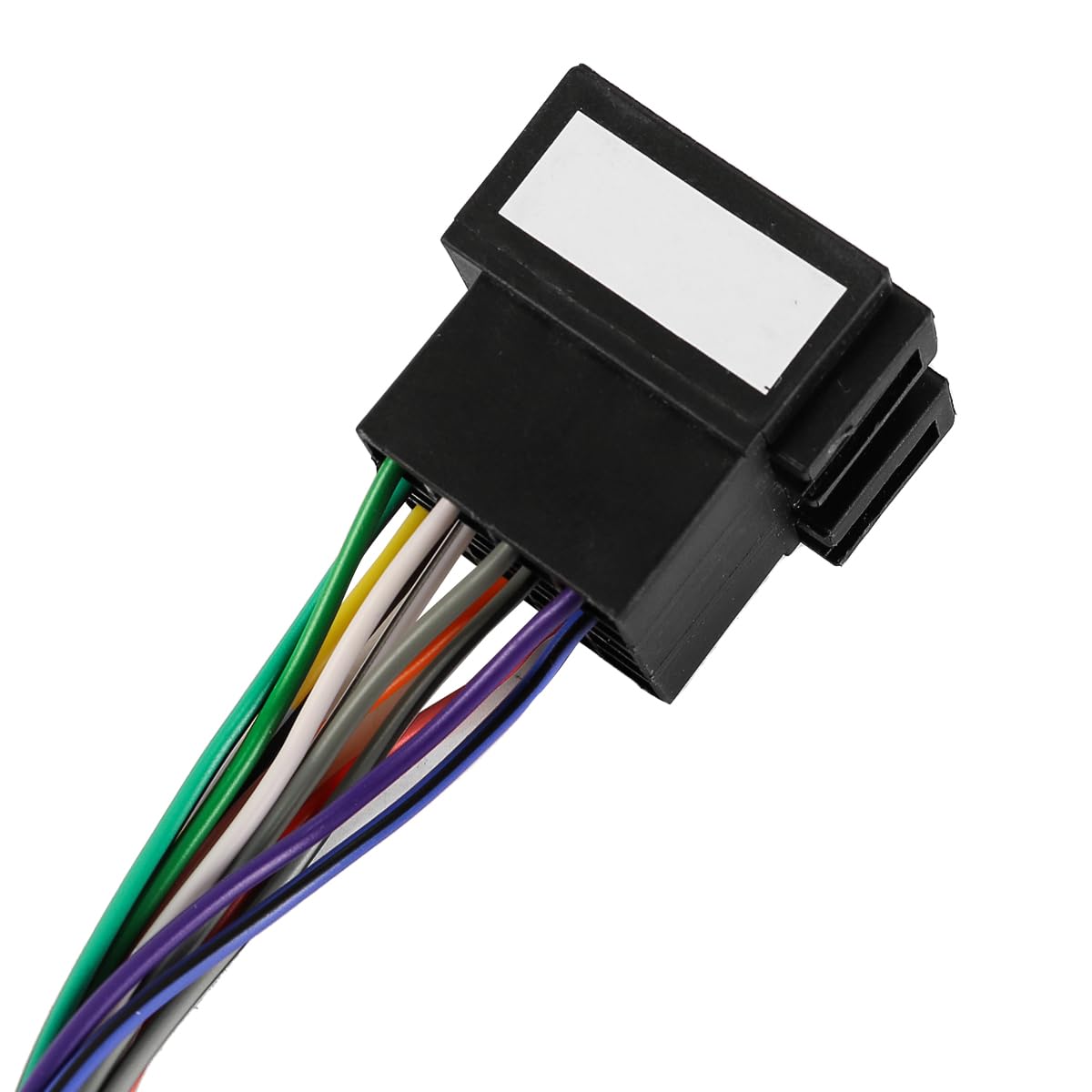 Uniwersalny 16-stykowy adapter wiązki przewodów ISO do radia samochodowego, wtyczka adaptera wiązki przewodów do instalacji radia samochodowego