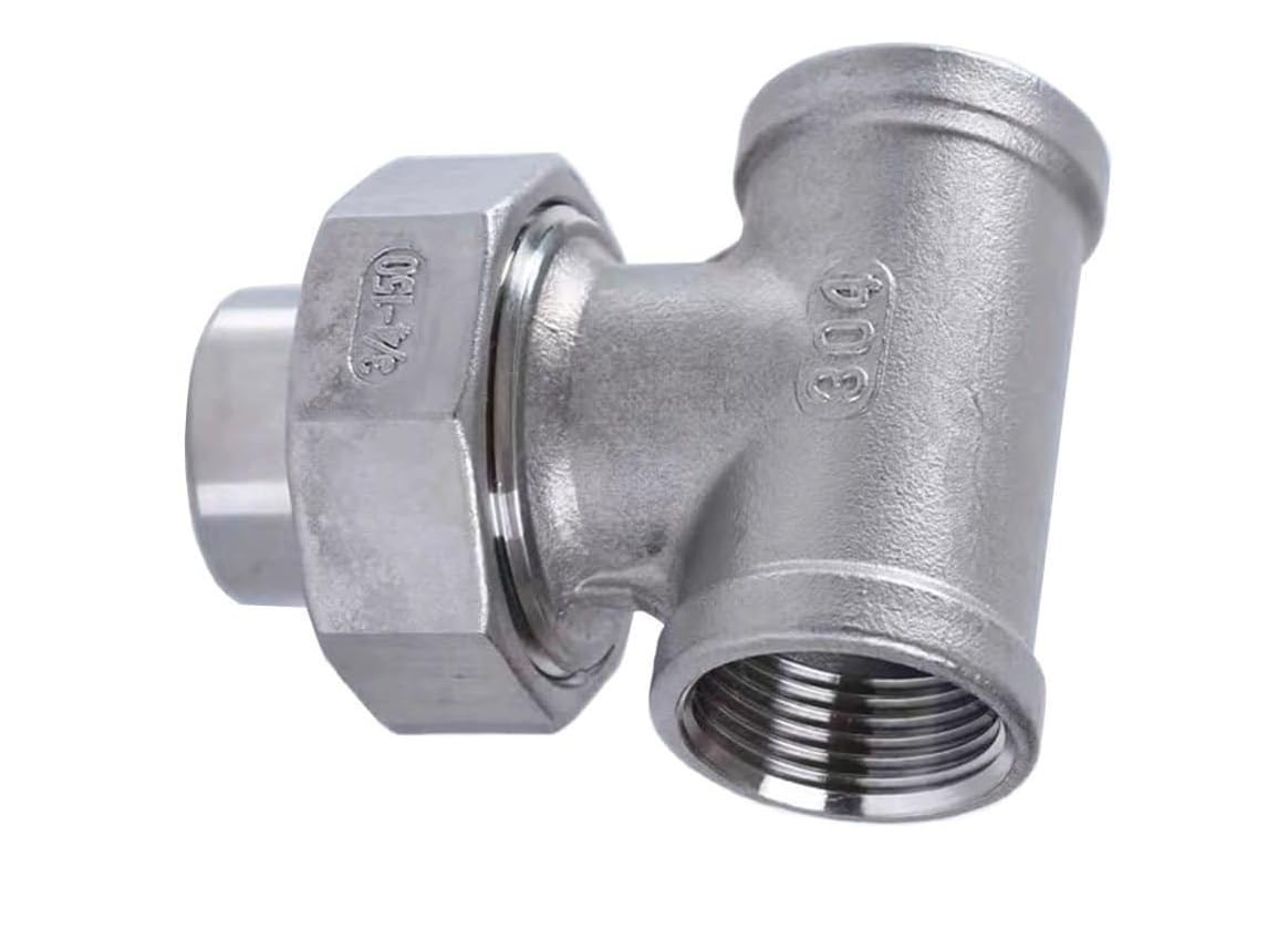 304 Stainless Steel Welding Union Tee 1pc(1inch)