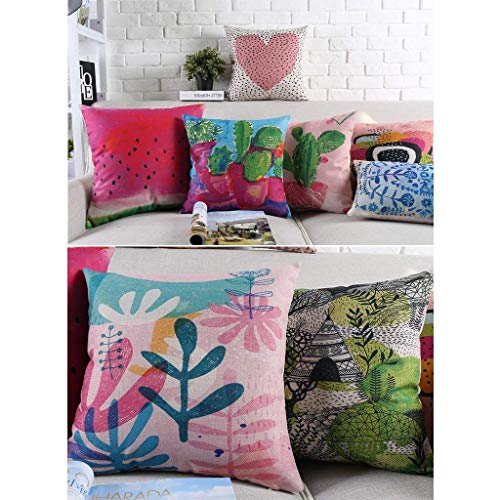 Coussin de bureau contre le mal de dos coton lin Snug pastèque - 3