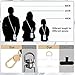 X-Lounge Phone Lanyards For Around The Neck, Crossbody Cell Phone Strap with Premium Metal Buckles Universal Neck Strap Holder with Clear Phone Patches For All Smartphones-Black