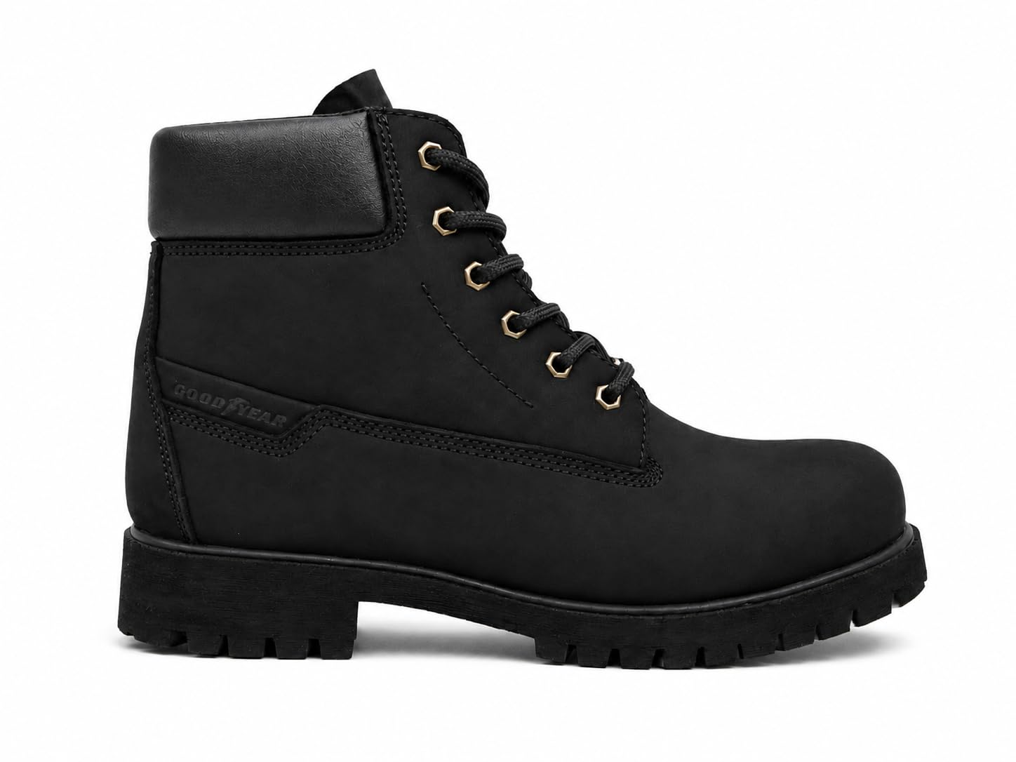 Bota Piel Casual Urbana Goodyear Mujer Mobix GY135 Negro Talla 23