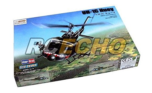 Hobbyboss – Hélicoptère UH-1 C Huey – Maquette 1/72 – 79 Pièces