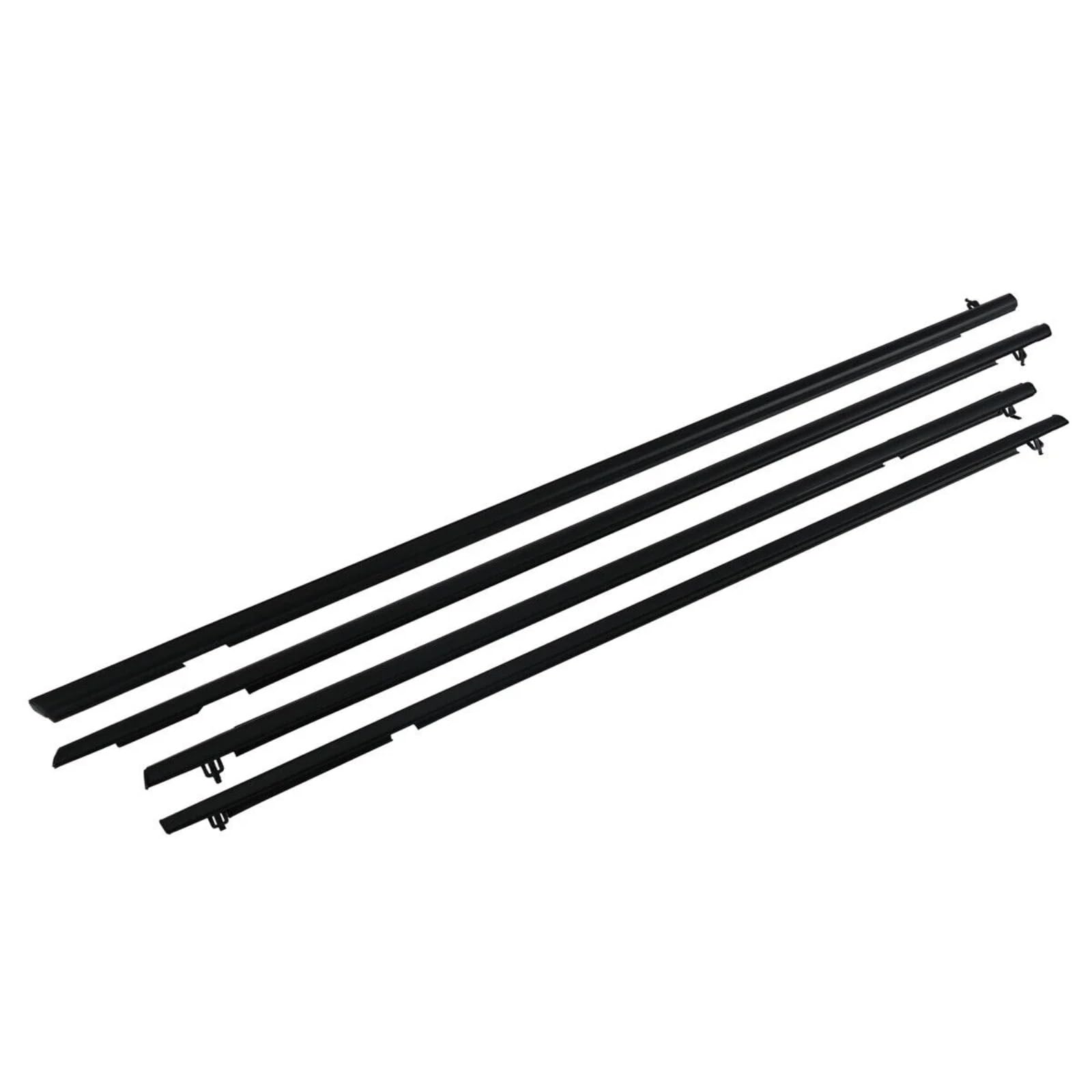 Automotive Window Seals for Civic 8th 2006-2011 4pcs Car Outer Door Window Moulding Trim Weatherstrip Seal Belt 72450SNAA01 72410SNEA02