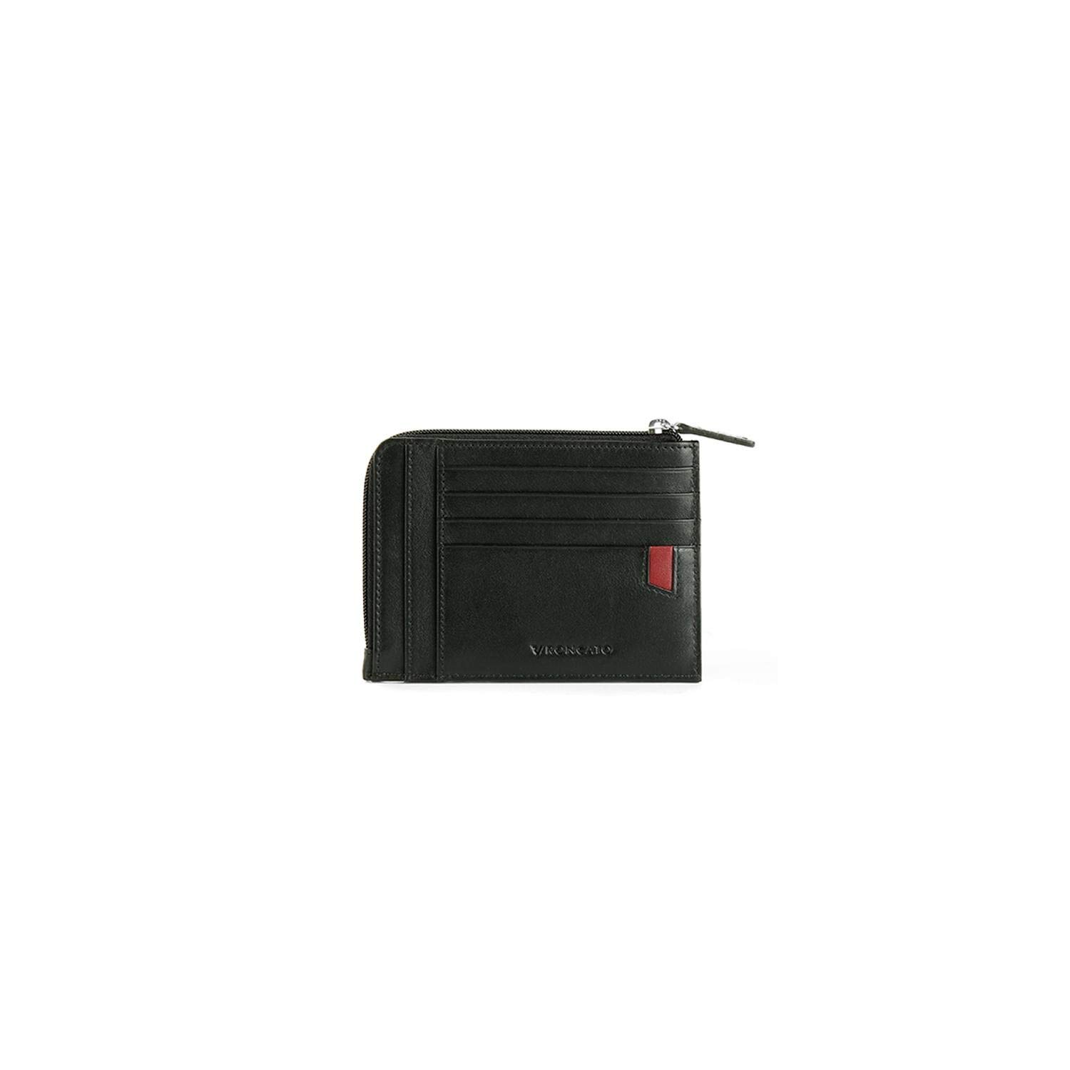 Roncato PASCAL Porta carte di credito 12.5x10x1 cm - Nero