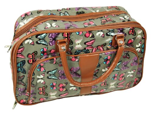 Sac à main en toile cirée gris imperméable avec bandoulière amovible UD Accessories