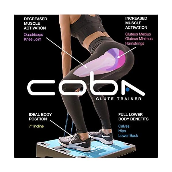 CoBa-GLUTE-Trainer-Full-Home-Workout-System-Core-Booty-Exercise-Machine-Resistance-Band-Full-Body-Trainer COBA Board GLUTE Trainer - Full Home Workout System, Core & Booty Exercise Machine, Portable Home Gym Resistance Band Full Body Trainer