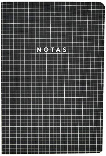 Kit 4 Cadernetas Costuradas Notas Mix, Cicero, 3732, Preto