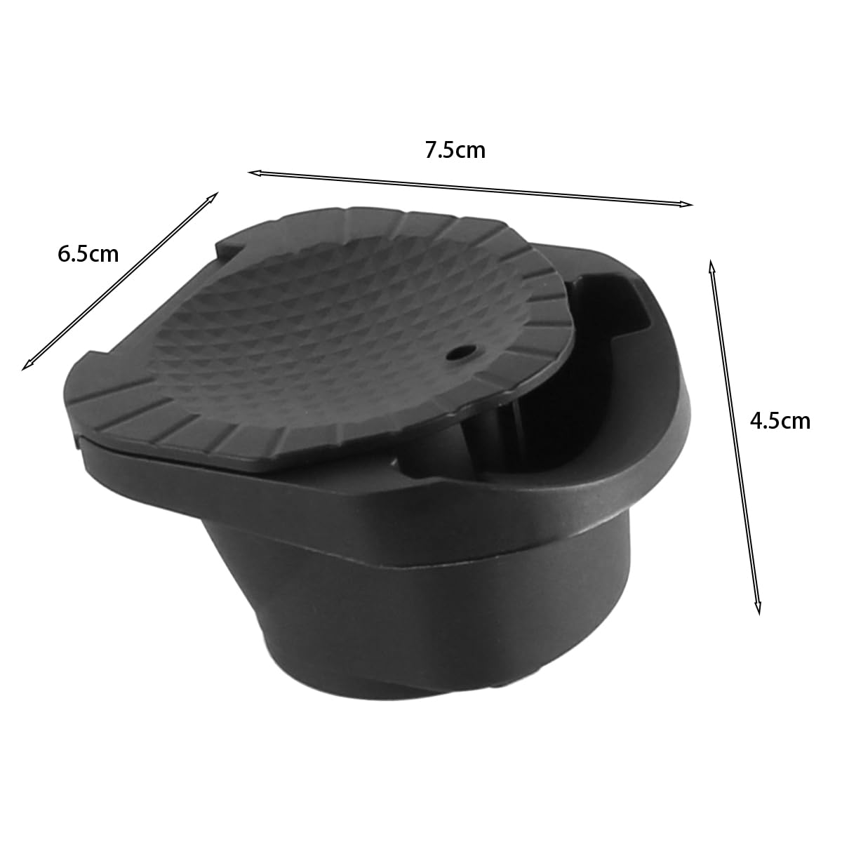 Konwerter kapsu?ek do oryginalnych kapsu?ek Nes presso, adapter wielokrotnego u?ytku, uchwyt na konwerter kapsu?ek kawy, kompatybilny z Genio S/Pi ccolo XS