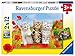 Produktbild Ravensburger Kinderpuzzle - 07626 Katzen auf Entdeckungsreise - Puzzle für Kinder ab 3 Jahren, mit 2x12 Teilen