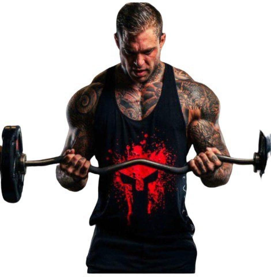 MASCARI Men's Regular Sleeveless Polyester Vest | Anti-Microbial | Anti Odor, Breath tech Super Soft & Comfort Fit Gym Vest for WorkoutT-image-23