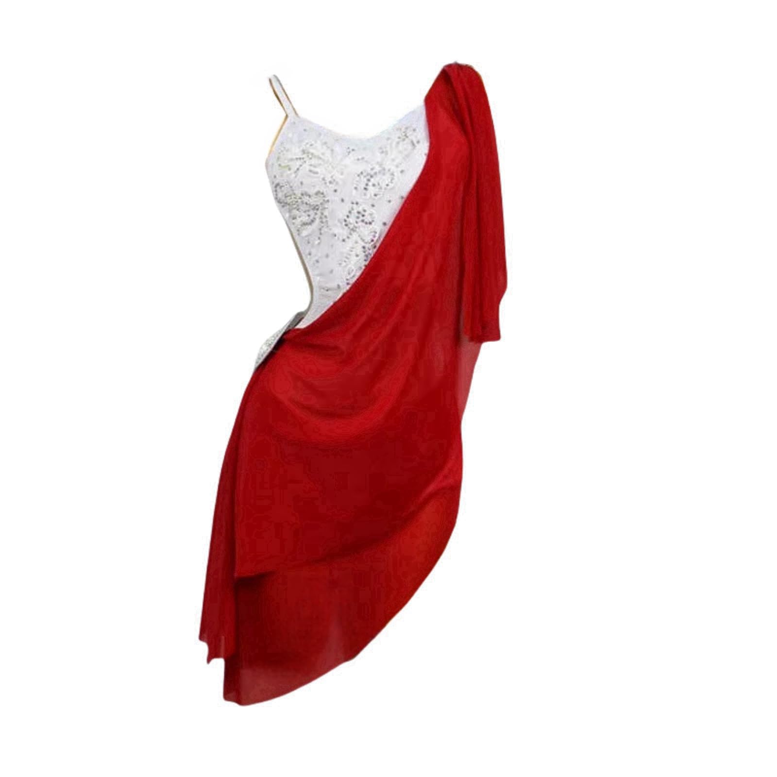 Frauen Latein Tanzkleid, Erwachsene Strass Hohle Rücken Latein Tanzkleider Hosenträger Ärmelloses Wettkampfkleid Für Gesellschaftstanz Tango Cha Cha Tanz Outfit