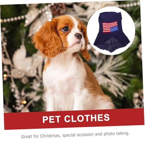 Suéter para perros con bandera americana talla M miniatura 7