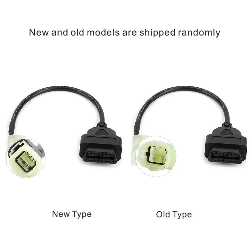 Amazon | OBD2〜4ピン 診断プラグアダプターケーブル オートバイ