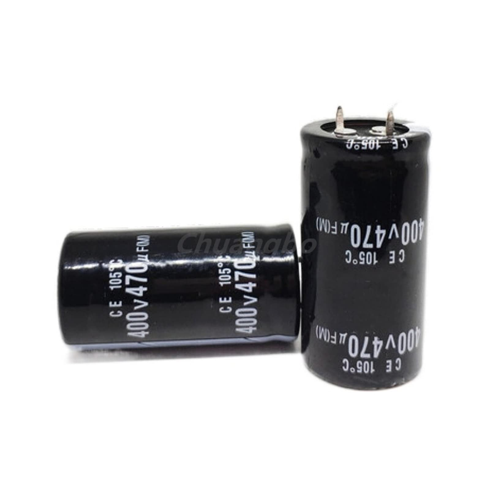 Condensateurs électriques de aluminium 400V 470uF pour réparation de circuit imprimé