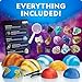 National Geographic Ultimate Space Gemstone Dig Kit – 8 Planet-Shaped Bricks with 16 Real Rock & Gemstone Specimens, Gems for Kids, Excavation Digging Activity, Gem Mining Kit