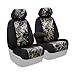 Coverking Front 50/50 Bucket Custom Fit Seat Cover for Select Honda Civic Models - Neosupreme (Mossy Oak Break Up Camo with Black Sides)