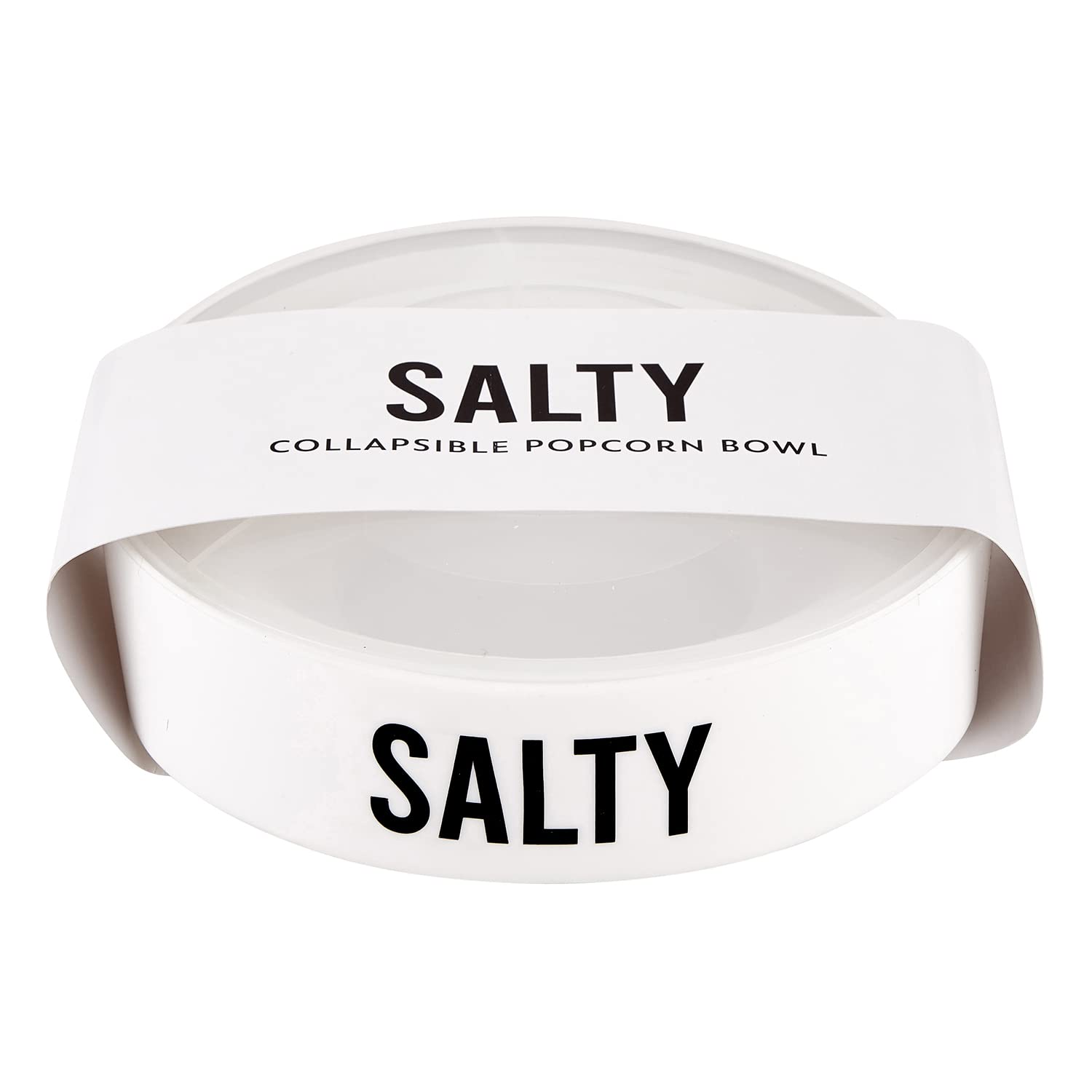 Santa Barbara Design Studio SIPS Microwaveable Silicone Popcorn Popper, 7.5-Inch Diameter, Salty