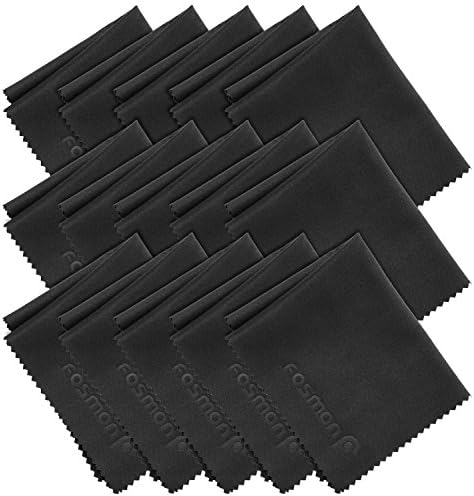 Fosmon Microfiber Cleaning Cloths, 4-Pack 16x16 inch for Screens image 4
