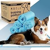PORTENTUM Empapadores Perros 90x60 cm 100 Unidades – 6 Capas absorbentes antifugas con Control de olores – Alfombrillas Desechables para Entrenamiento – Inodoro para Perros