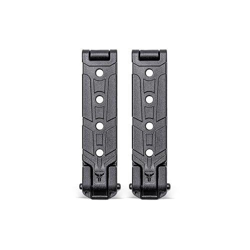 3' Molle-Lok (Pair with Mounting Hardware) - MOLLE Attachment Clip for Vests, Backpacks, Holsters, Mag Pouches, TASER, a