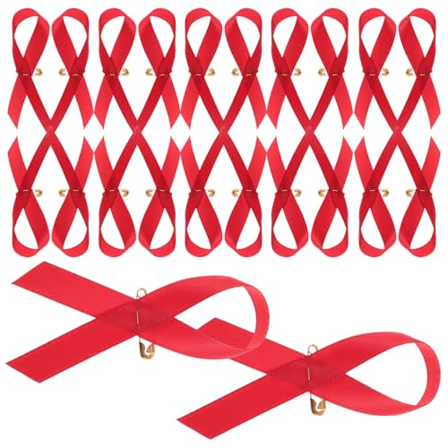 Cinta Roja para Recaudar Fondos con Material Chinlon Duradero