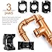 iCrimp Copper Tube fittings Crimping tool with 1/2,3/4 and 1-inch Jaw for ProPress copper fitting IWISS-1632AF
