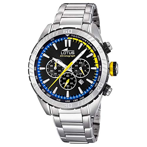 Lotus Chronographe homme 18678/6 étanche avec affichage de la date