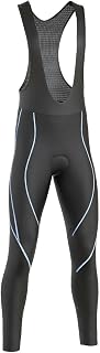 FDX Women’s Cycling Bib Tights, 3D Gel Padded, Thermal, Super Roubaix Fabric, Windproof Ladies Cycling Bib Pants, Winter Hi-Viz Biking Trouser, Bicycle Leggings