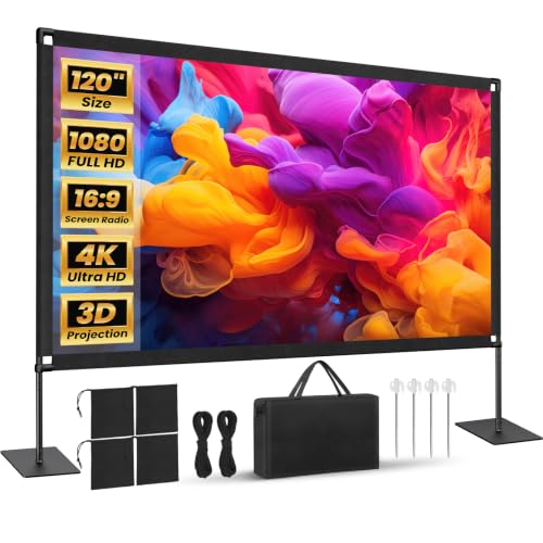 ZUVMITG 150-inch Stand Screen