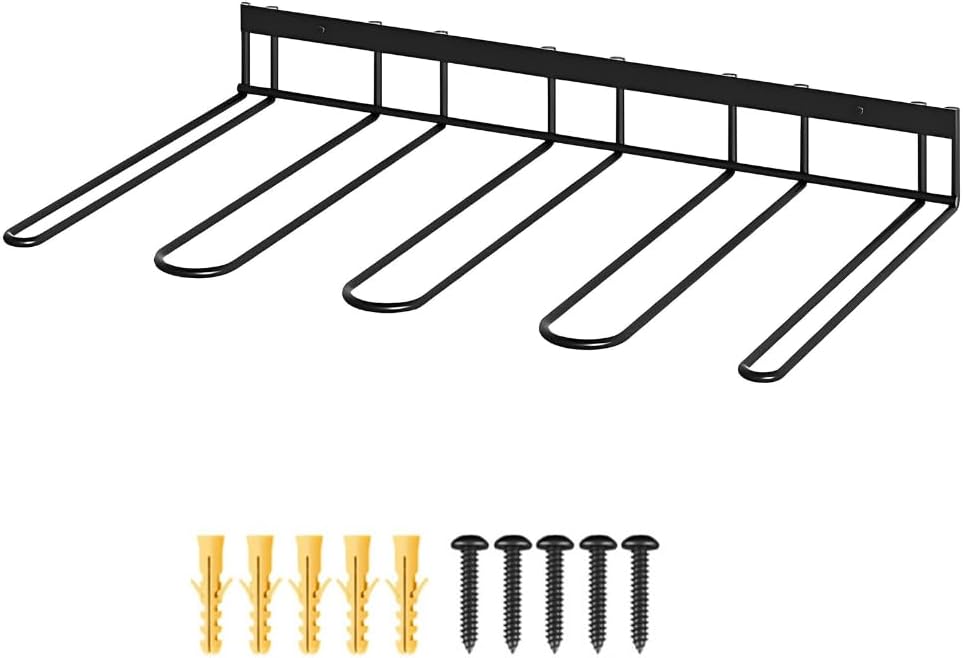 Boot Rack, Wader Hangers for Boot, Metal Wall Mounted Shoe Rack, 2 Pair Boot Organizer Rack for Tall Boots and Cowboy Boot, Boot Trays for Entryway,Garage (2Pack)