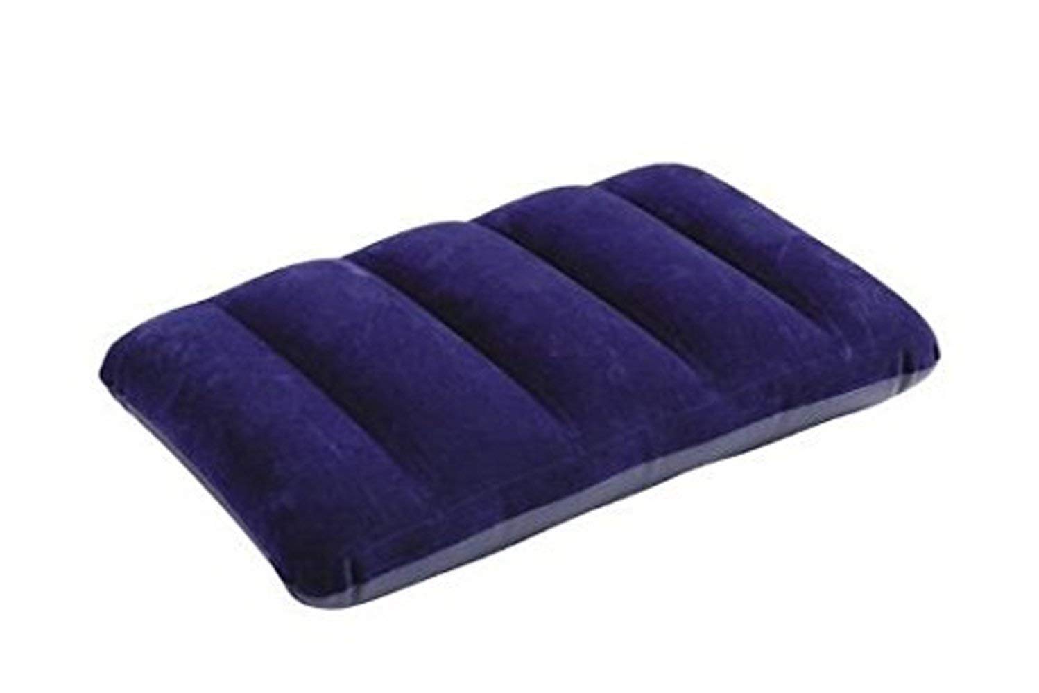 HERESA Velvet Travel Air Pillow (Navy Blue)