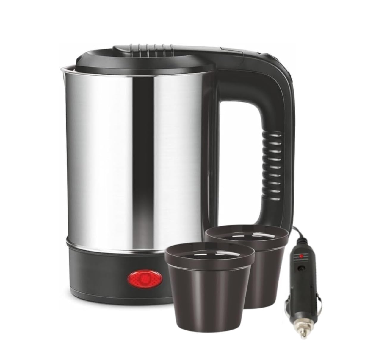 12V Travel Kettle 500ML Car Van Portable Cigarette Lighter
