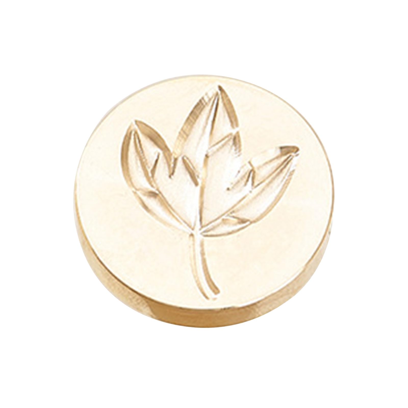 Tsophreniq Fruit Plant Series Sealing Wax Stamp for Christmas Envelopes Card Wedding Invitation Decor Brass Clovers Wax Seal Stamp Sealing Stamps for Invitation Cards Decor Fruit Plant Seal