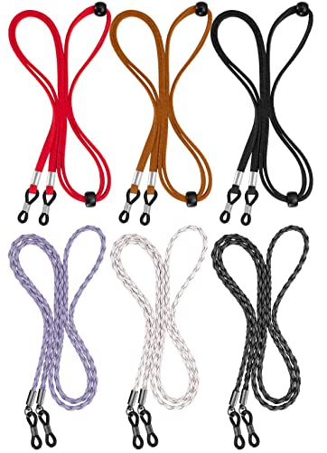 BILIONE - BILIONE Glasses Strap, 6Pcs Glasses Chain, Universal Eyeglass Chain Lanyard Non-Slip Glasses String Spectacle Cord, Adjustable Glasses Chain for Women Men - -5%