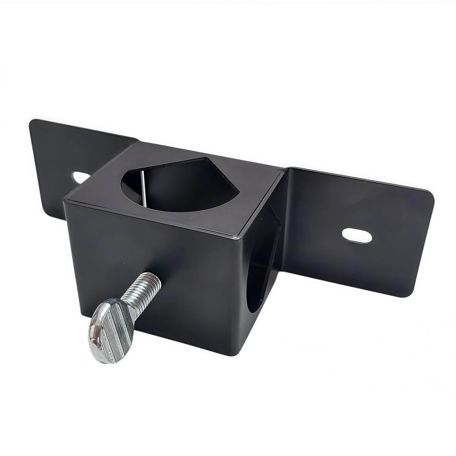Support universel en métal organisateur de bureau compact rigide