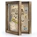Love-KANKEI Shadow Box Frame 8x10 Shadow Box Display Case with Linen Back Memorabilia Awards Medals Photos Memory Box