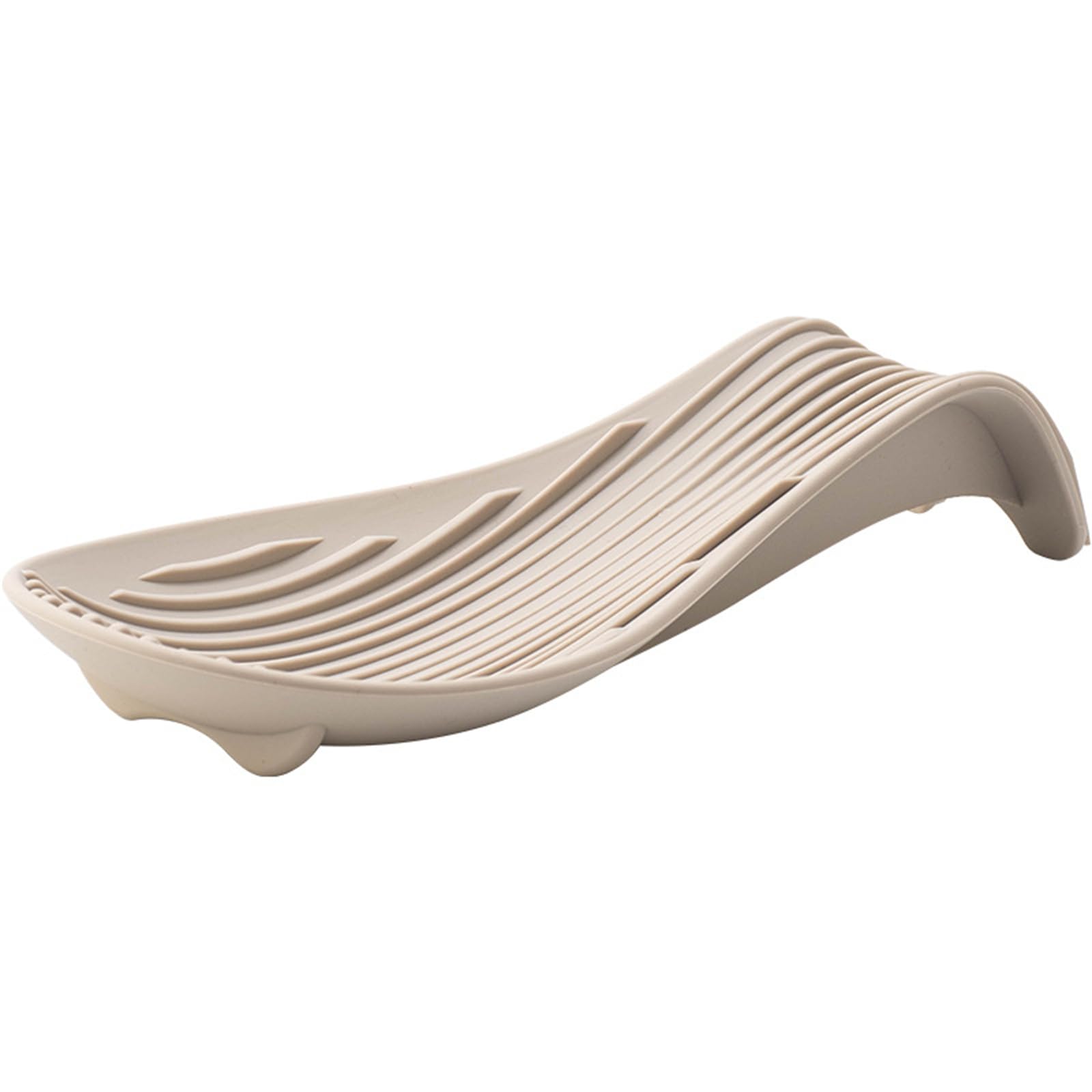 carotoe Functional Utensils Storage Stand Kitchen Spoon Holder Silicone Spoon Cushions Efficient Large Rest Holder Stand Pad