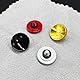 4 Stück Universal Metall Messing Auslöseknopf für Kameras, Buttons für Fujifilm X-T30 X100 X100S X10 X20, Sony, Hasselblad, Leica, Nikon, Canon, Rolleiflex (Konkave, Rot/Silber/Gold/Schwarz)