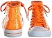 Brandsseller - Zapatillas deportivas para mujer con lentejuelas, altura media, color Naranja,...