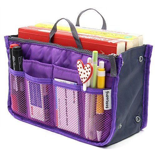 Buy Women Travel Insert Handbag Organiser Purse Organizer Tidy Bag