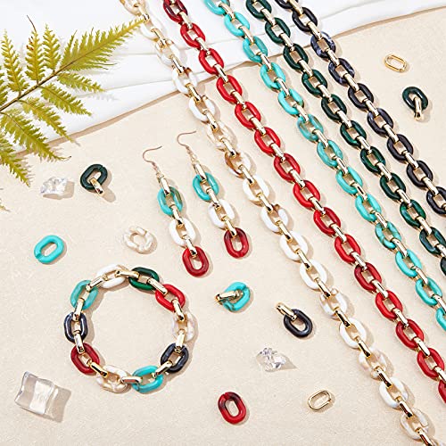 GORGECRAFT 5 strengen 39,37 inch acryl schakelketting sets - Image 5