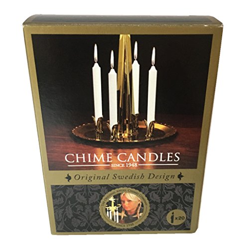 Box-of-20-x-4-White-Christmas-Candles-Fits-Original-Swedish-Angel-Chimes-Spinner