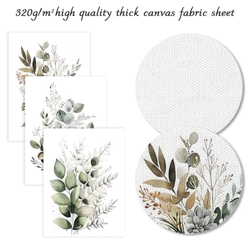 Dazzlewall 3pcs Boho Wall Art Decor, Green Leaves Botanical Poster Print for Bathroom Living Room, Eucalyptus Leaves Bedroom Wall Decor, 12x16 in Unframed - Cosy Home Interiors Dazzlewall 3pcs Boho Wall Art Decor, Green Leaves Botanical Poster Print for Bathroom Living Room, Eucalyptus Leaves Bedroom Wall Decor, 12x16 in Unframed - Image 6