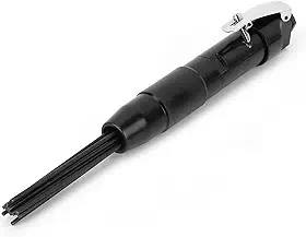 Agulha Scaler, removedor de raspador pneumático de agulha de ar, removedor de 12 agulhas, ferrugem, corrosão, escória, ferramenta de limpeza de remoção de rebarbação
