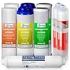 iSpring F9K Ersatzfilter Set für 6-Stufen Alkalisches Mineral Umkehrosmose Systeme, ohne Membran, 9 Stück (1 Pack)